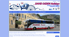 Desktop Screenshot of davidogdenholidays.co.uk