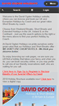 Mobile Screenshot of davidogdenholidays.co.uk
